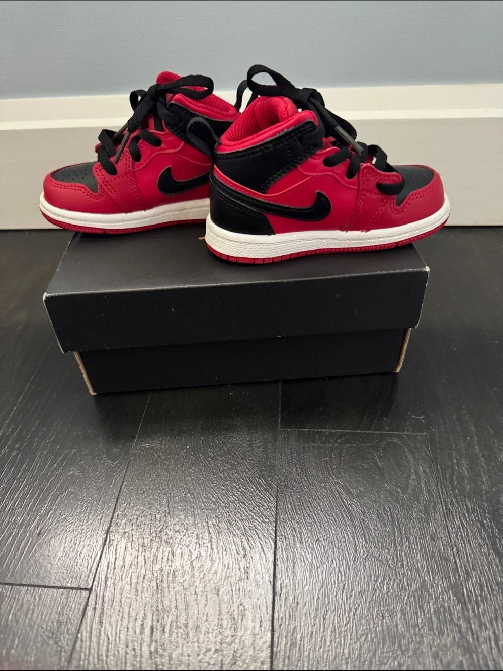 Jordan Kids Sneakers - Red and Black